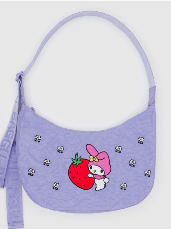 BAGGU Handbags - BAGGU x My Melody Medium Crescent Nylon Bag
